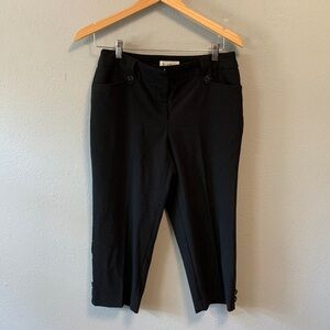 Dress Barn Women Slacks, Capris, Black, 8P